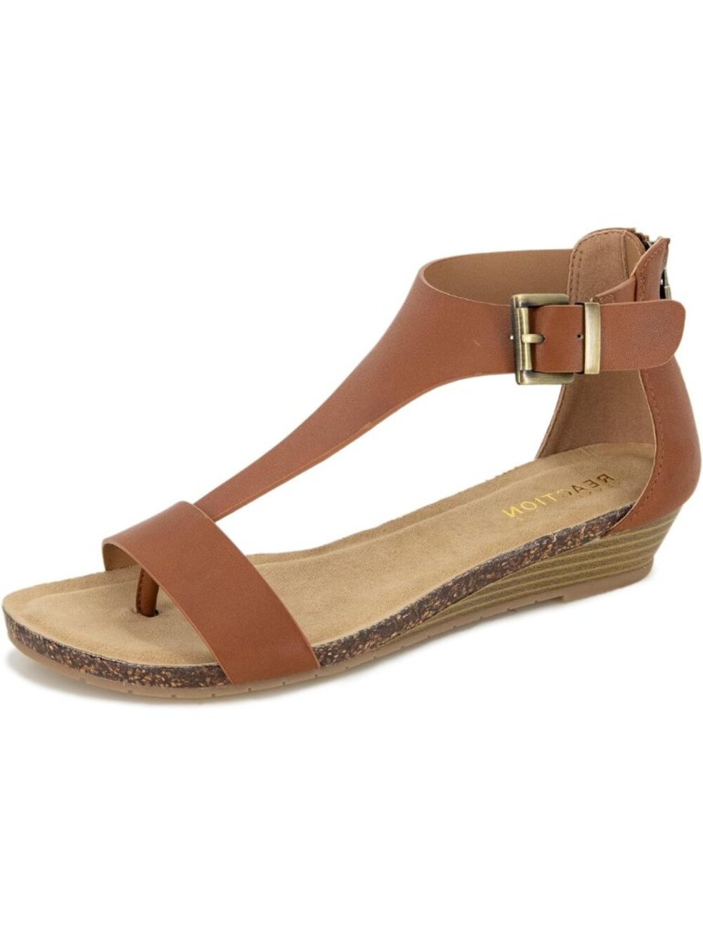 Stylish Women's T-Strap Wedge Sandals - Comfortable Summer Footwear, Great for